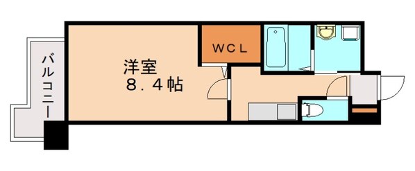 萩原駅 徒歩4分 2階の物件間取画像